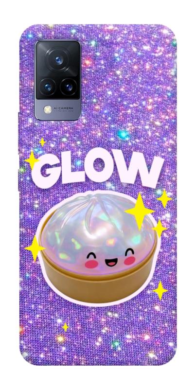 Чохол itsPrint Purple sparkle dumpling для Vivo V21, дитячі, купити оптом з доставкою