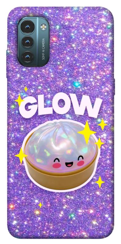 Чохол itsPrint Purple sparkle dumpling для Nokia G21, дитячі, купити оптом з доставкою