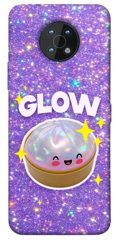 Чохол itsPrint Purple sparkle dumpling для Nokia G50, дитячі, купити оптом з доставкою