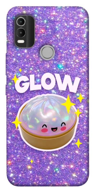 Чохол itsPrint Purple sparkle dumpling для Nokia C21 Plus, дитячі, купити оптом з доставкою
