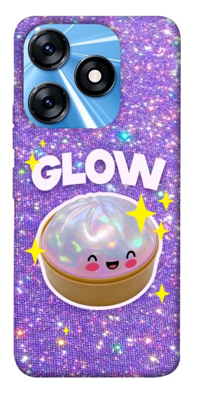 Чохол itsPrint Purple sparkle dumpling для TECNO Spark 10 Pro, дитячі, купити оптом з доставкою