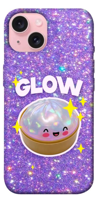Чохол itsPrint Purple sparkle dumpling для Apple iPhone 15 (6.1"), дитячі, купити оптом з доставкою