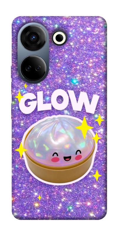 Чохол itsPrint Purple sparkle dumpling для TECNO Camon 20 Pro (CK7n), дитячі, купити оптом з доставкою