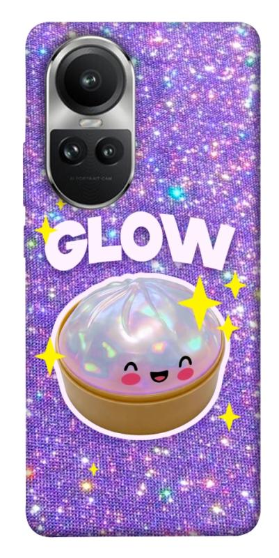 Чохол itsPrint Purple sparkle dumpling для Oppo Reno 10, дитячі, купити оптом з доставкою