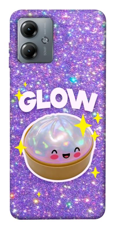 Чохол itsPrint Purple sparkle dumpling для Motorola Moto G14, дитячі, купити оптом з доставкою