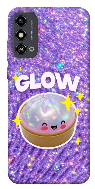 Чохол itsPrint Purple sparkle dumpling для ZTE Blade A53, дитячі, купити оптом з доставкою