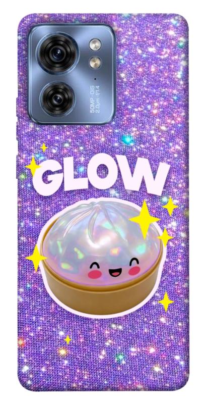 Чохол itsPrint Purple sparkle dumpling для Motorola Edge 40, дитячі, купити оптом з доставкою