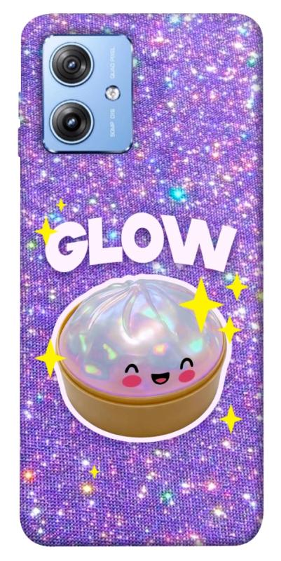 Чохол itsPrint Purple sparkle dumpling для Motorola Moto G84, дитячі, купити оптом з доставкою