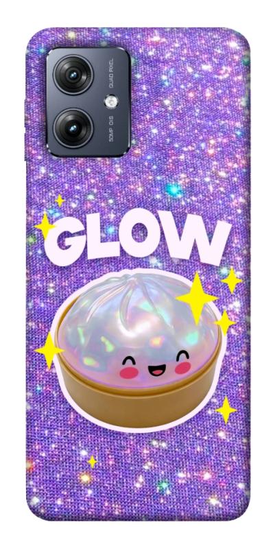 Чохол itsPrint Purple sparkle dumpling для Motorola Moto G54, дитячі, купити оптом з доставкою
