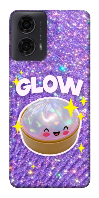 Чохол itsPrint Purple sparkle dumpling для Motorola Moto G24, дитячі, купити оптом з доставкою