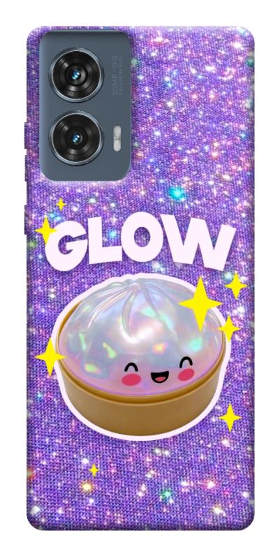 Чохол itsPrint Purple sparkle dumpling для Motorola Edge 50 Fusion, дитячі, купити оптом з доставкою