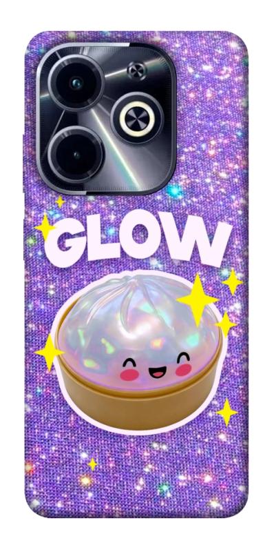 Чохол itsPrint Purple sparkle dumpling для Infinix Hot 40i, дитячі, купити оптом з доставкою