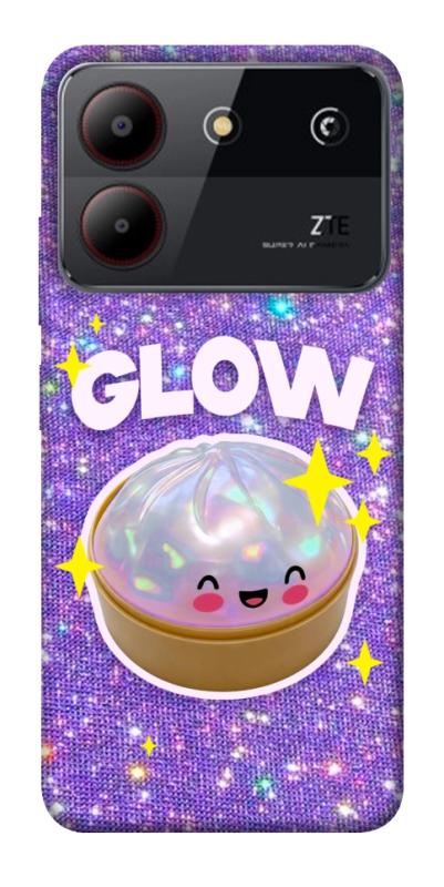 Чохол itsPrint Purple sparkle dumpling для ZTE Blade A54 4G, дитячі, купити оптом з доставкою
