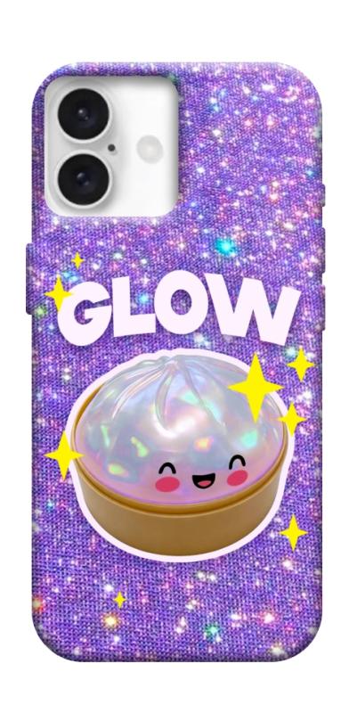 Чохол itsPrint Purple sparkle dumpling для Apple iPhone 16 (6.1"), дитячі, купити оптом з доставкою