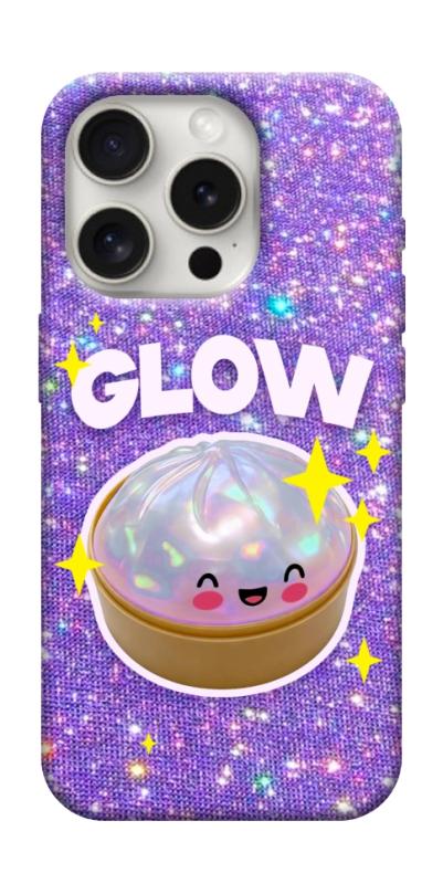 Чохол itsPrint Purple sparkle dumpling для Apple iPhone 16 Pro (6.3"), дитячі, купити оптом з доставкою