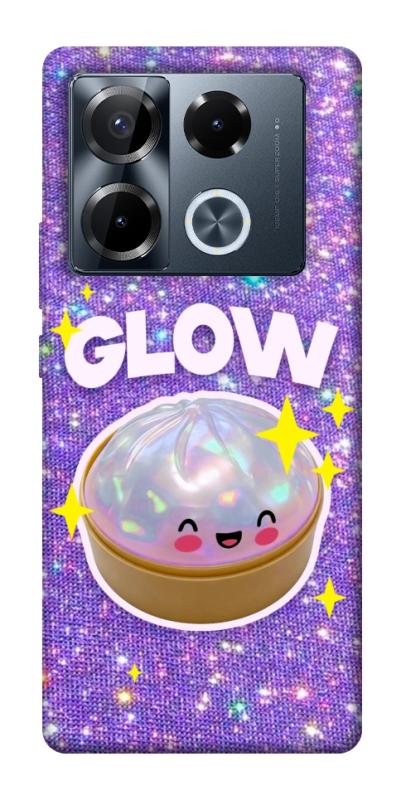 Чохол itsPrint Purple sparkle dumpling для Infinix Note 40 Pro 4G, дитячі, купити оптом з доставкою