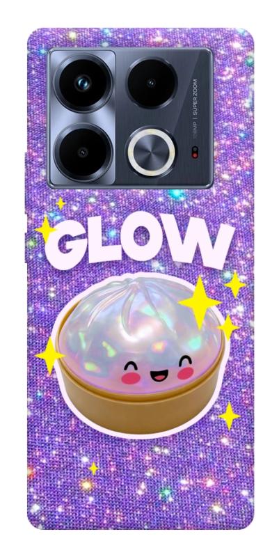 Чохол itsPrint Purple sparkle dumpling для Infinix Note 40 4G, дитячі, купити оптом з доставкою