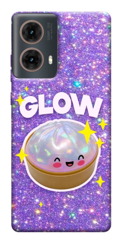 Чохол itsPrint Purple sparkle dumpling для Motorola Moto G85, дитячі, купити оптом з доставкою
