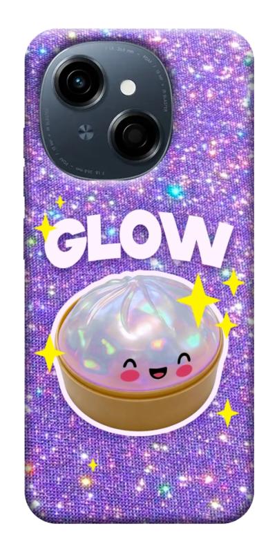Чохол itsPrint Purple sparkle dumpling для TECNO Spark Go 1, дитячі, купити оптом з доставкою