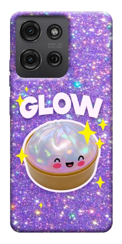 Чохол itsPrint Purple sparkle dumpling для Motorola Moto G75 5G, дитячі, купити оптом з доставкою