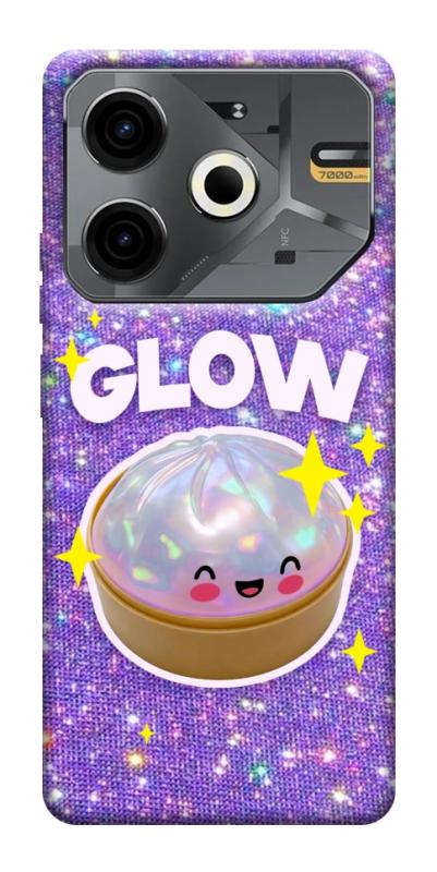 Чохол itsPrint Purple sparkle dumpling для TECNO Pova 6 Neo (LI6), дитячі, купити оптом з доставкою