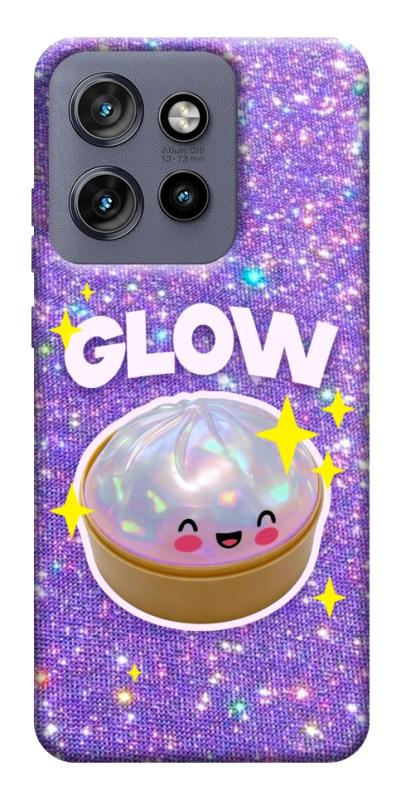 Чохол itsPrint Purple sparkle dumpling для Motorola Edge 50 Neo, дитячі, купити оптом з доставкою