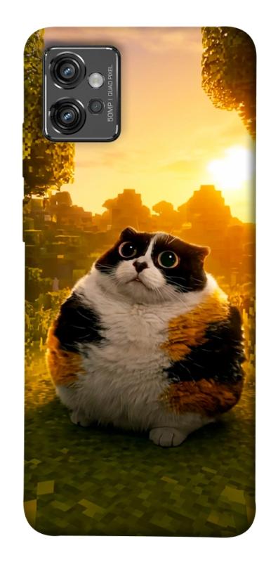 Чохол itsPrint Котость для Motorola Moto G32, меми, купити оптом з доставкою