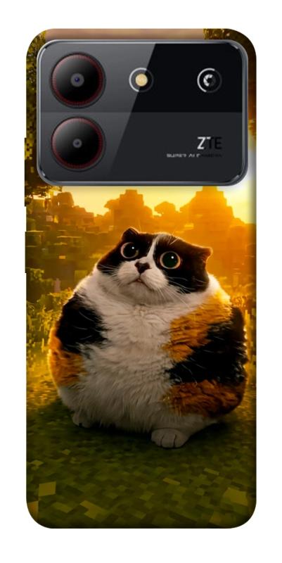 Чохол itsPrint Котость для ZTE Blade A54 4G, меми, купити оптом з доставкою