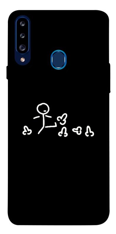 Чохол itsPrint Пинаю для Samsung Galaxy A20s, меми, купити оптом з доставкою