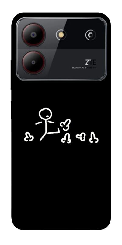 Чохол itsPrint Пинаю для ZTE Blade A54 4G, меми, купити оптом з доставкою