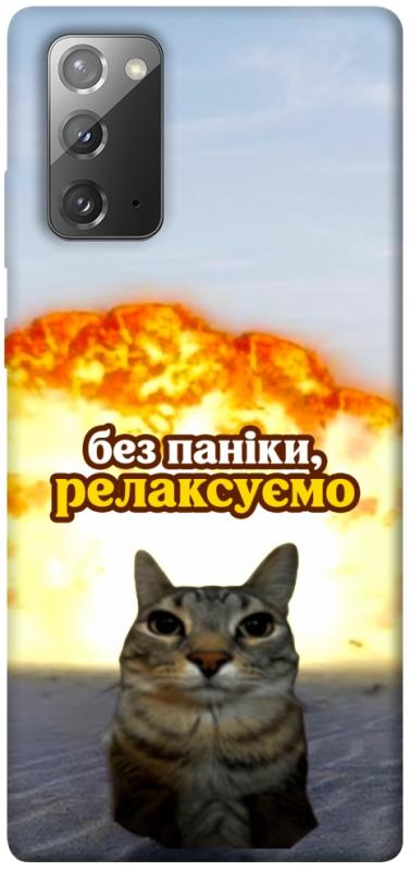 Чохол itsPrint Релаксуємо для Samsung Galaxy Note 20, меми, купити оптом з доставкою