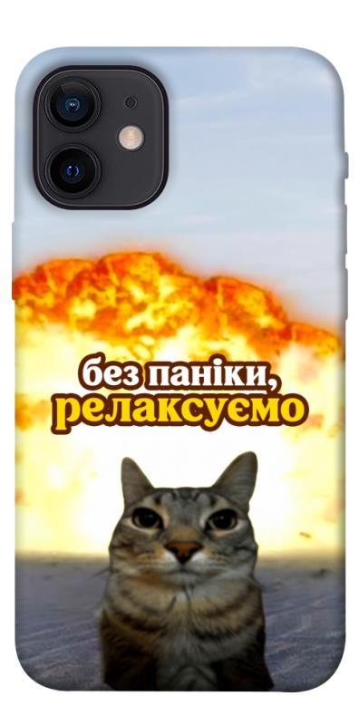 Чохол itsPrint Релаксуємо для Apple iPhone 12 mini (5.4"), меми, купити оптом з доставкою