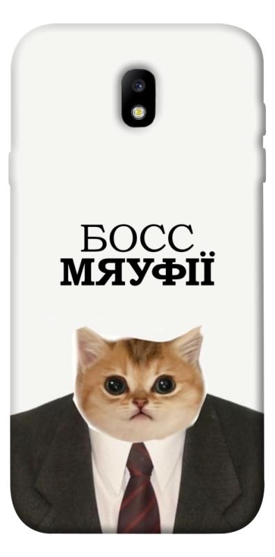 Чохол itsPrint Cat boos для Samsung J730 Galaxy J7 (2017), меми, купити оптом з доставкою