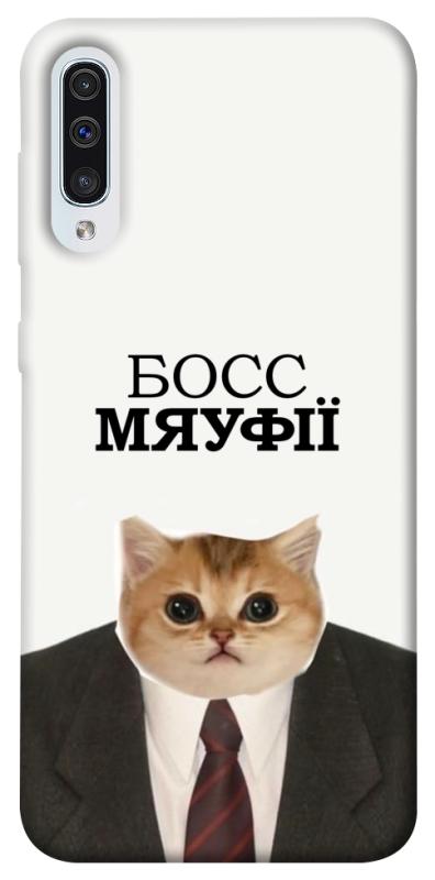 Чохол itsPrint Cat boos для Samsung Galaxy A50 (A505F) / A50s / A30s, меми, купити оптом з доставкою