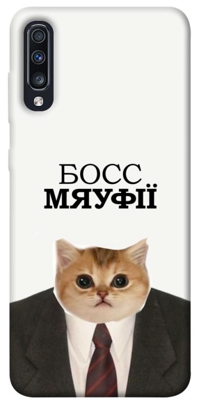 Чохол itsPrint Cat boos для Samsung Galaxy A70 (A705F), меми, купити оптом з доставкою