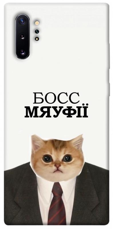 Чохол itsPrint Cat boos для Samsung Galaxy Note 10 Plus, меми, купити оптом з доставкою