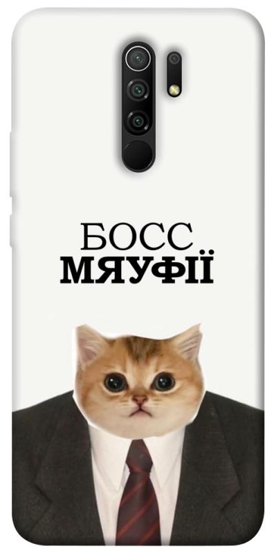 Чохол itsPrint Cat boos для Xiaomi Redmi 9, меми, купити оптом з доставкою
