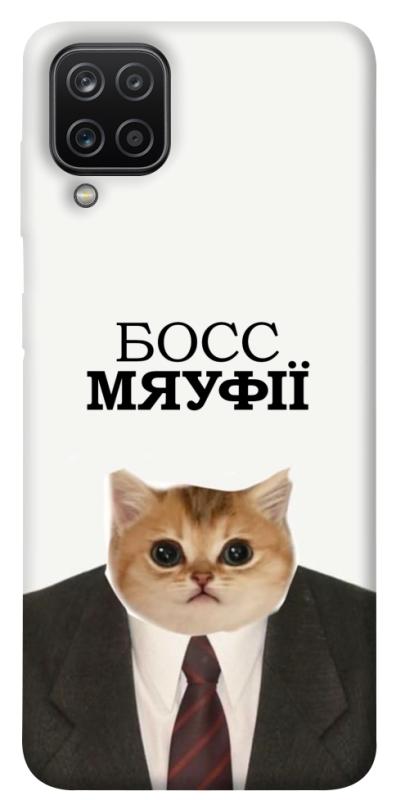Чохол itsPrint Cat boos для Samsung Galaxy A12, меми, купити оптом з доставкою