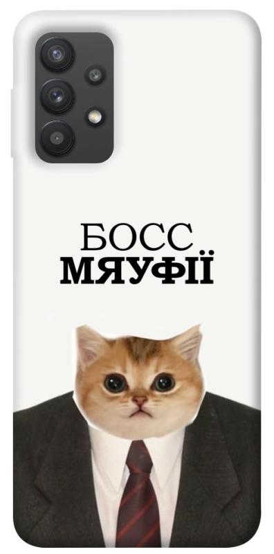 Чохол itsPrint Cat boos для Samsung Galaxy A32 (A325F) 4G, меми, купити оптом з доставкою