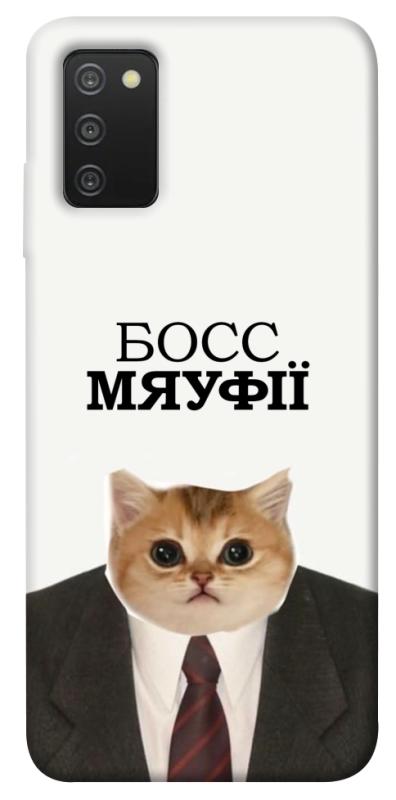 Чохол itsPrint Cat boos для Samsung Galaxy A03s, меми, купити оптом з доставкою
