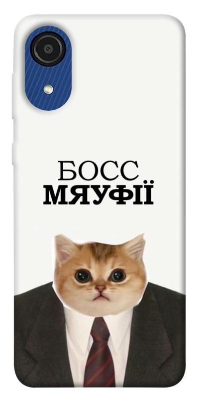 Чохол itsPrint Cat boos для Samsung Galaxy A03 Core, меми, купити оптом з доставкою