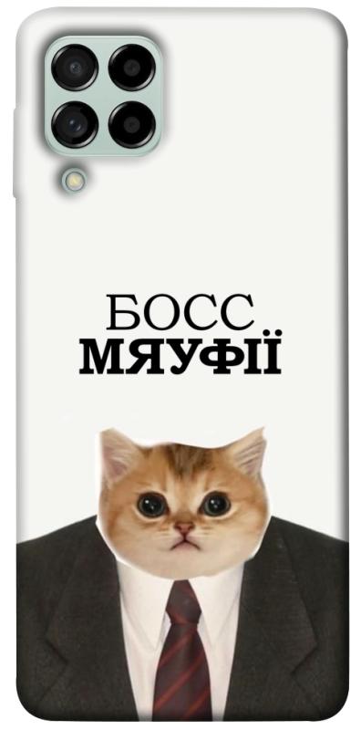 Чохол itsPrint Cat boos для Samsung Galaxy M53 5G, меми, купити оптом з доставкою
