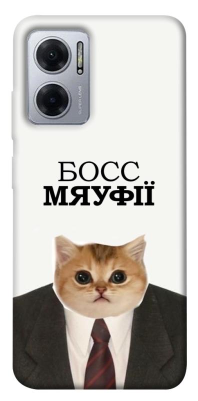 Чохол itsPrint Cat boos для Xiaomi Redmi Note 11E, меми, купити оптом з доставкою