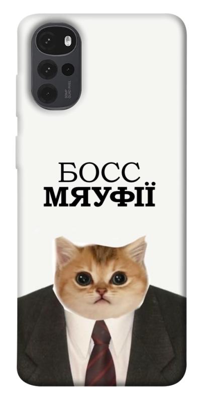 Чохол itsPrint Cat boos для Motorola Moto G22, меми, купити оптом з доставкою