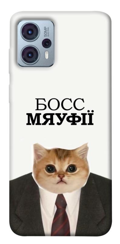Чохол itsPrint Cat boos для Motorola Moto G23, меми, купити оптом з доставкою