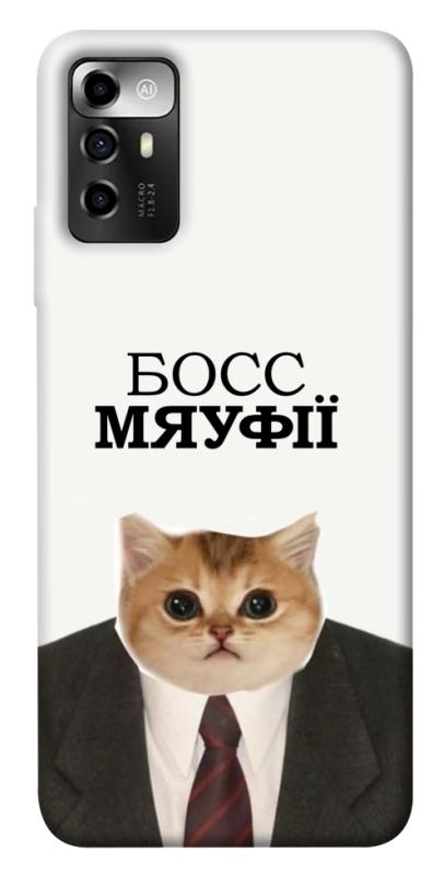 Чохол itsPrint Cat boos для ZTE Blade A72, меми, купити оптом з доставкою