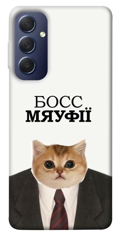 Чохол itsPrint Cat boos для Samsung Galaxy M54 5G, меми, купити оптом з доставкою