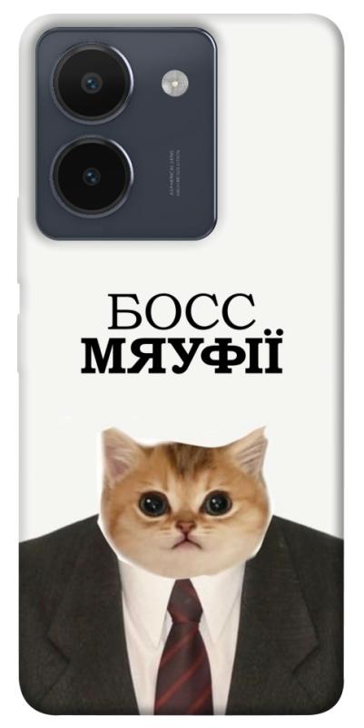 Чохол itsPrint Cat boos для Vivo Y36, меми, купити оптом з доставкою