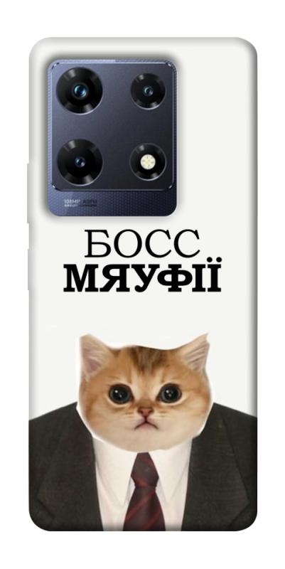 Чохол itsPrint Cat boos для Infinix Note 30 Pro, меми, купити оптом з доставкою