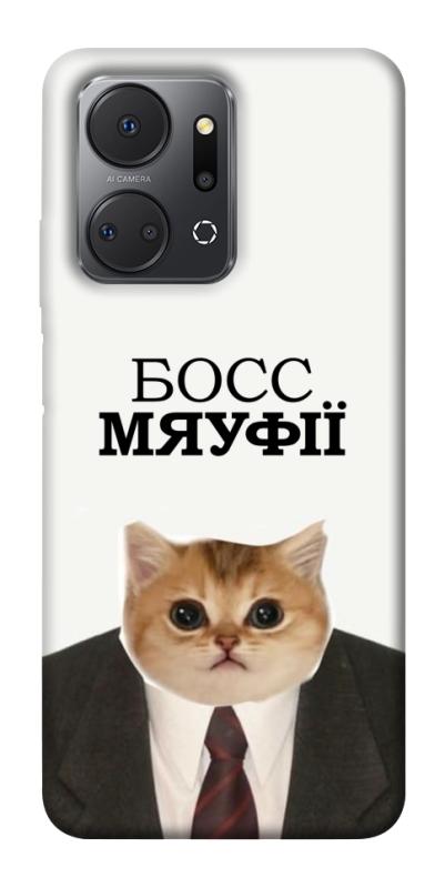 Чохол itsPrint Cat boos для Huawei Honor X7a, меми, купити оптом з доставкою